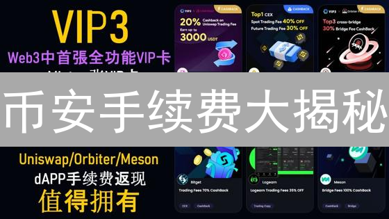 币安手续费大揭秘：如何薅羊毛？省钱攻略速看！