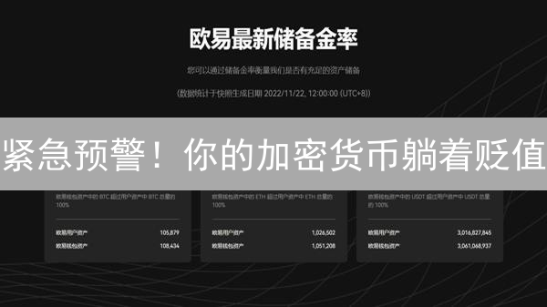 紧急预警！你的加密货币躺着贬值？欧易资产优化攻略，收益暴涨！