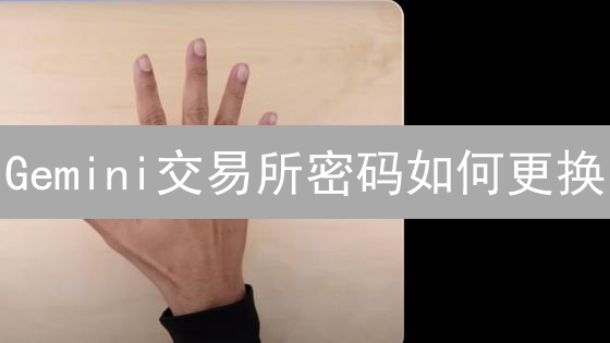 Gemini交易所密码如何更换？账户安全保障指南