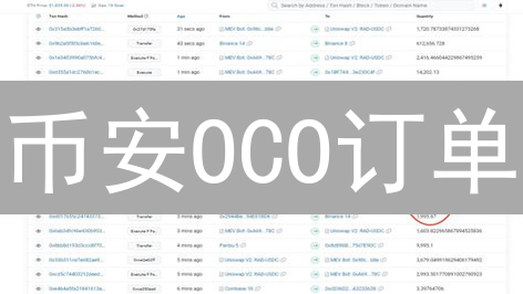 币安OCO订单：锁定利润，控制风险！新手必学交易技巧！
